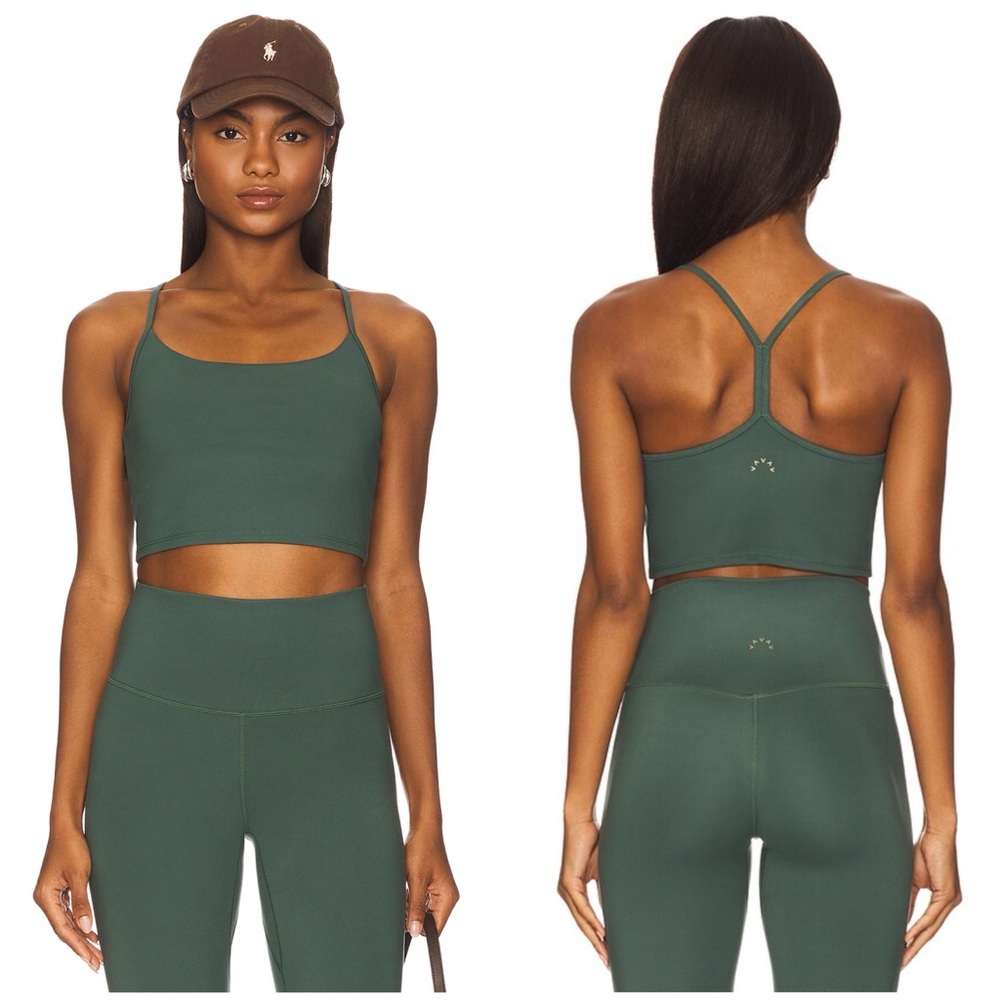 NWT Varley Freesoft Harley Bralette in Cilantro Size Small